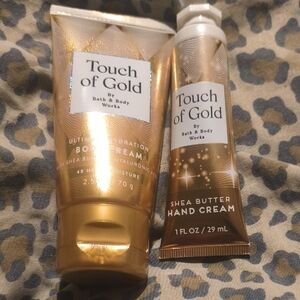 Bath & Body Works Touch of Gold Body and Hand Cream Duo